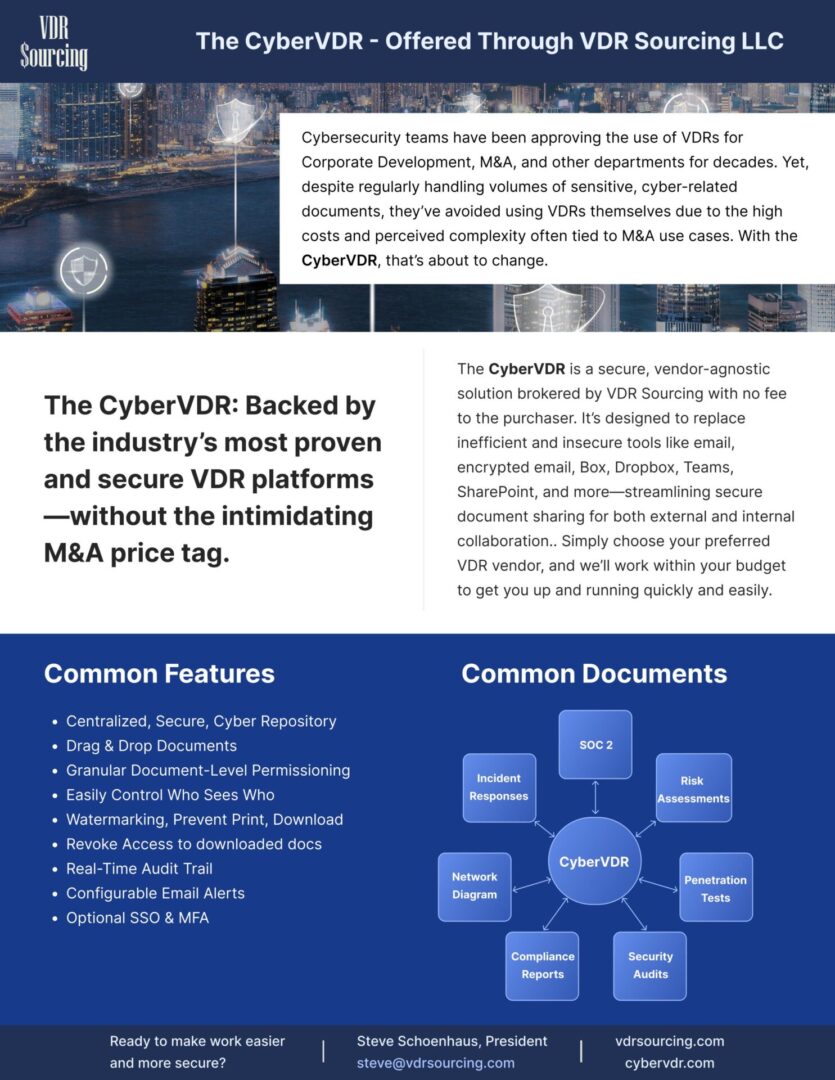 CyberVDR Brochure